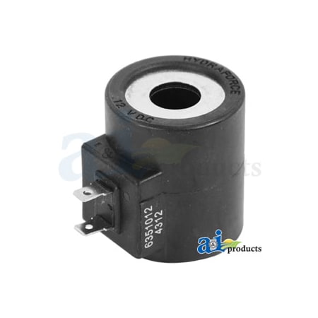 A & I Products Solenoid Coil, Hydraulic 12 VDC 4" x4" x2" A-253012
